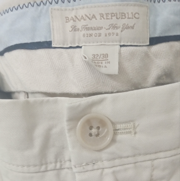 Men's Banana Republic Off White (Beige) 32/30 straight leg - Picture 3 of 4
